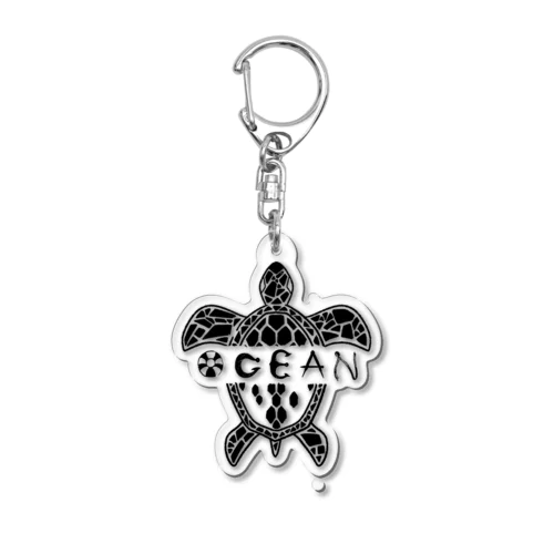 OCEAN  Acrylic Key Chain