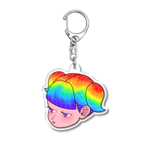 🌈サーモちゃん🌈 Acrylic Key Chain