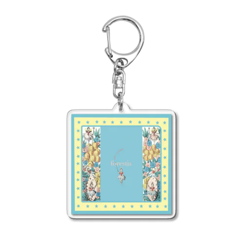 forestis vintage Acrylic Key Chain