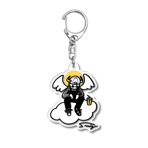 Wating in the wings Acrylic Key Chain
