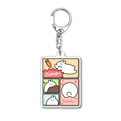 毛玉コミック Acrylic Key Chain