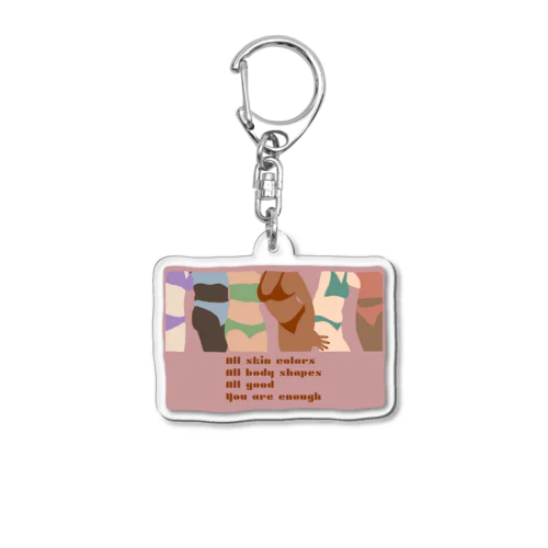 You are enough  Acrylic Key Chain