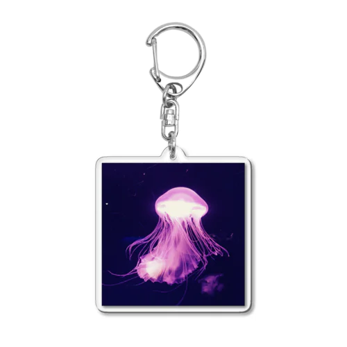 クラゲ② Acrylic Key Chain