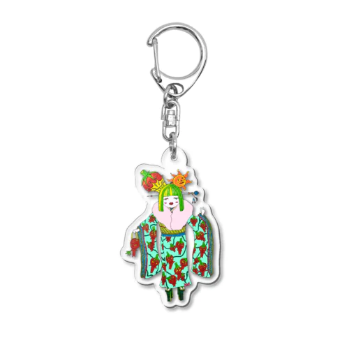 女の子シリーズ Acrylic Key Chain