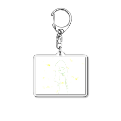 泡沫・ガール Acrylic Key Chain