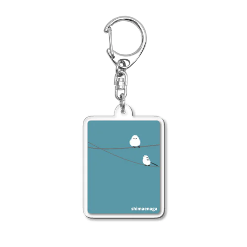 シマエナガ Acrylic Key Chain