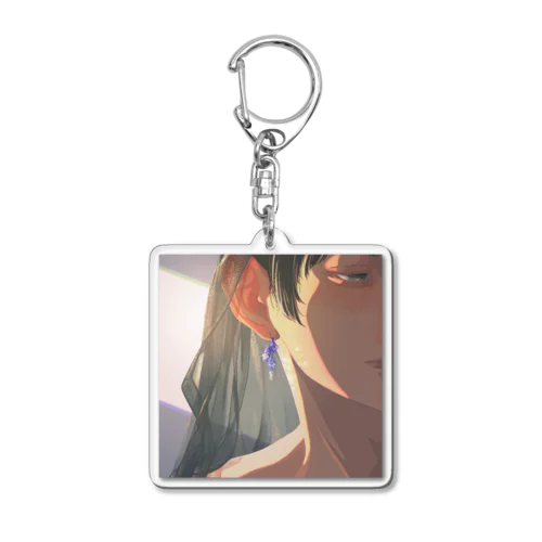 #03 hukusyūsin Acrylic Key Chain