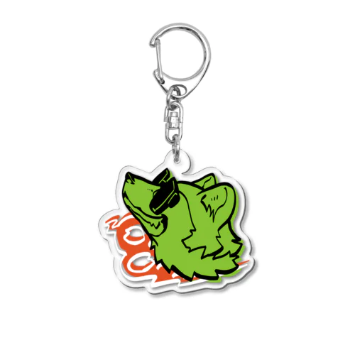 ８化け Acrylic Key Chain