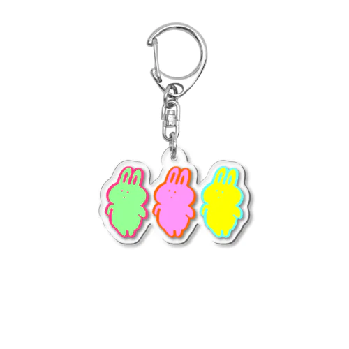 うさぎ3 Acrylic Key Chain