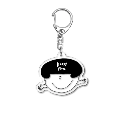 テレフォンヘア子 Acrylic Key Chain