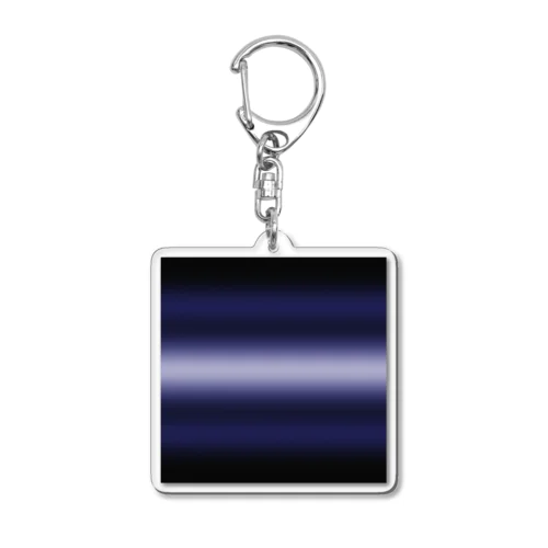 グラデーション　プライドフラッグ　レザー Acrylic Key Chain