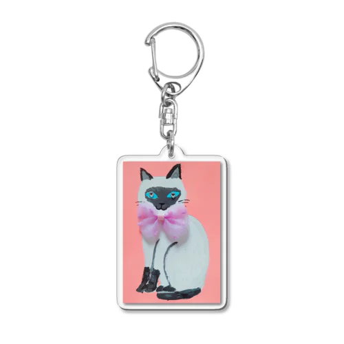 シャムネコちゃん Acrylic Key Chain