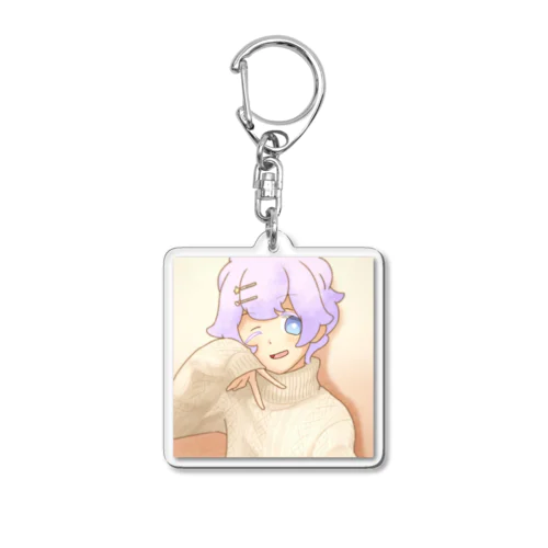 わたくん① Acrylic Key Chain