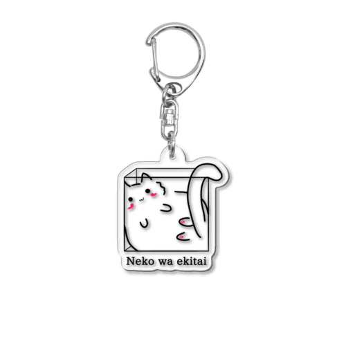 液体ねこ Acrylic Key Chain