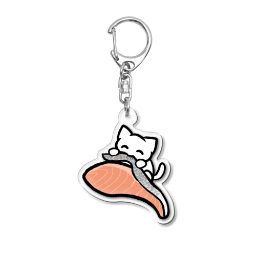 みにゃの好物 Acrylic Key Chain