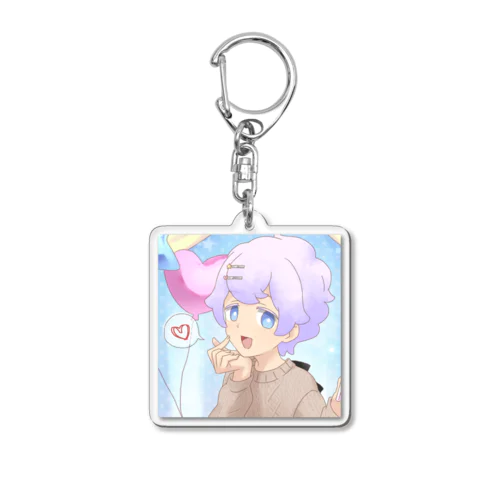 わたくん④ Acrylic Key Chain