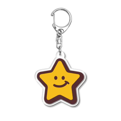 スターくん Acrylic Key Chain