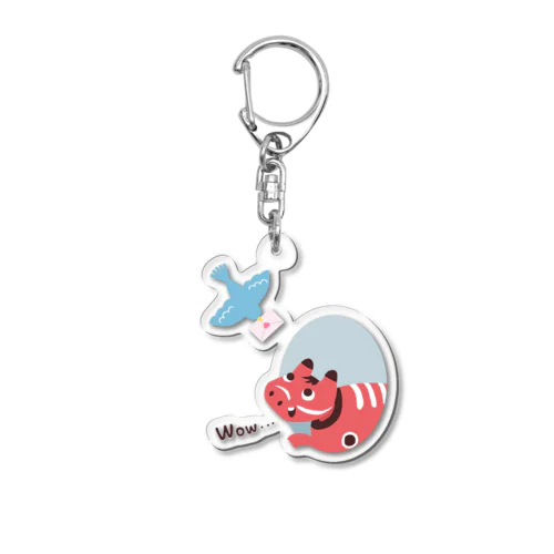 Spring news Acrylic Key Chain