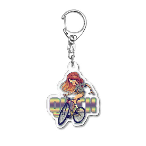 ”QUICK” Acrylic Key Chain