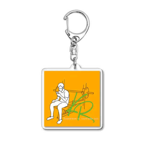 #トレーニングなう Acrylic Key Chain