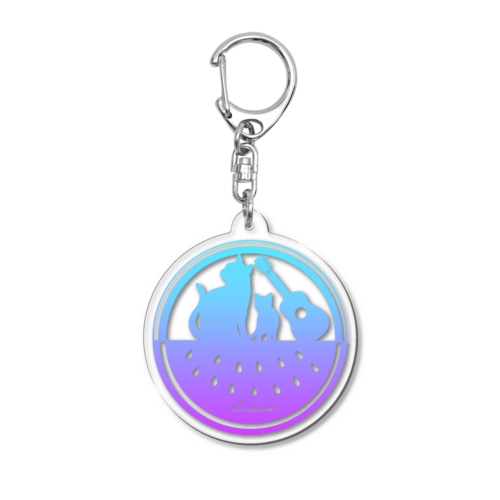 ブルーロゴタンブラー Acrylic Key Chain