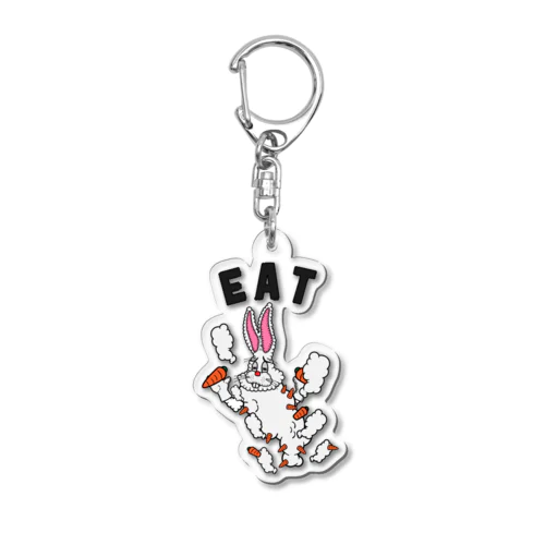 食兎 Acrylic Key Chain