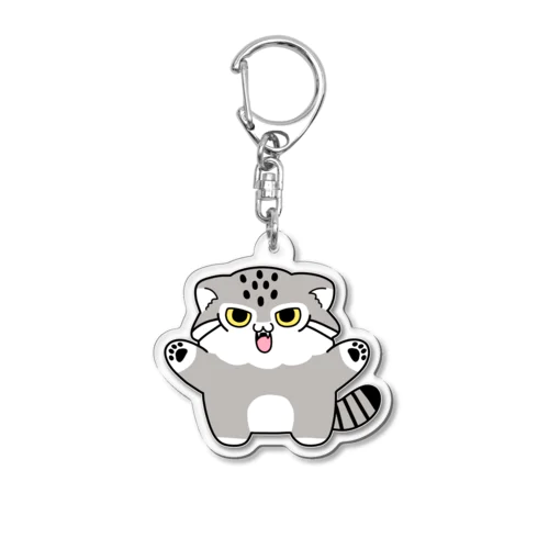 マヌルちゃんギャオー Acrylic Key Chain