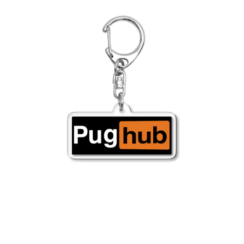 PUGHUB Acrylic Key Chain