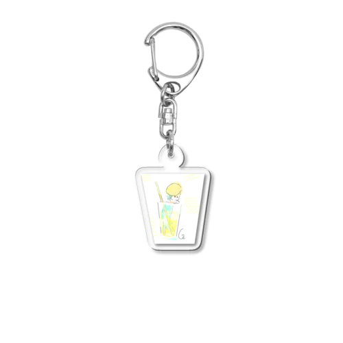 レモネード Acrylic Key Chain