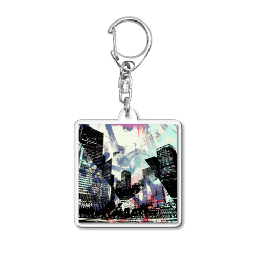 混沌 Acrylic Key Chain