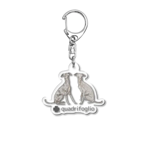 QUADRIFOGLIO Acrylic Key Chain