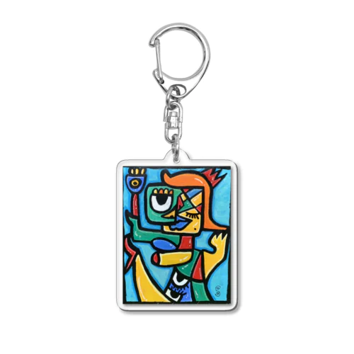 ワガママちゃん Acrylic Key Chain