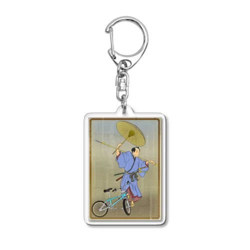 "bmx samurai" #1 Acrylic Key Chain