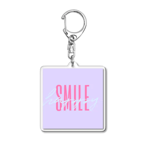 SMILE！ Acrylic Key Chain