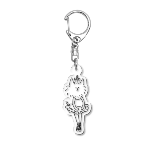 バレリーナメルちゃん Acrylic Key Chain