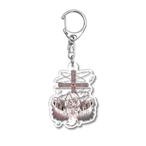 トラワレの天使 Acrylic Key Chain