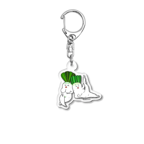 シュールなセクシー野菜3 Acrylic Key Chain