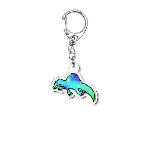 カラフルスピノ❤️💛💚💙💜 Acrylic Key Chain