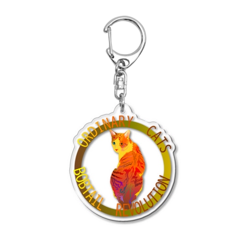 ordinary cats08h.t.(秋) Acrylic Key Chain