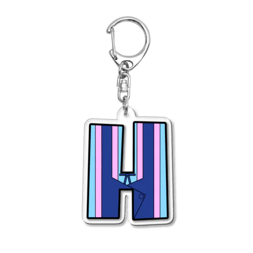 H キャン Acrylic Key Chain