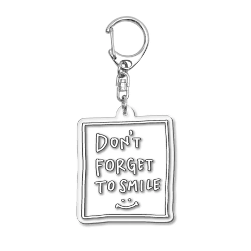 SMILE Acrylic Key Chain