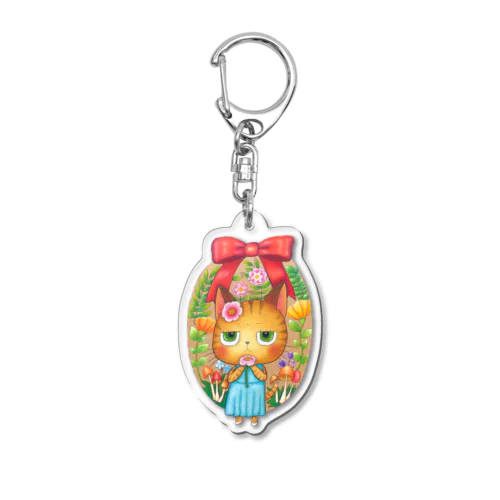 ガーリーちーちゃん Acrylic Key Chain