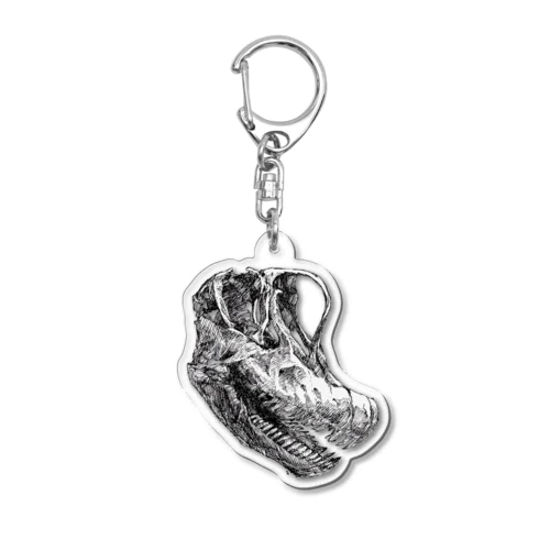 ジラファティタンの頭のお骨 Acrylic Key Chain