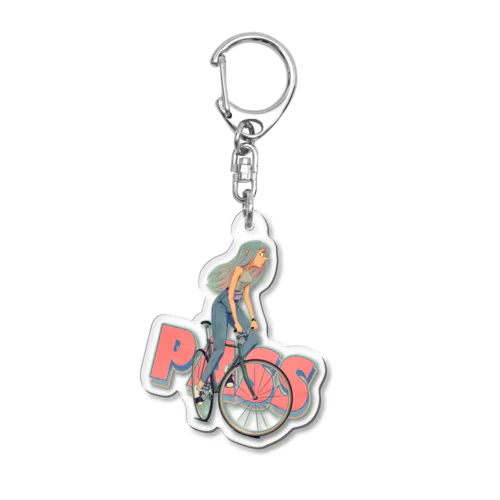 "PASS" Acrylic Key Chain