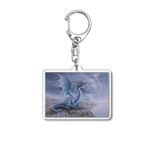 Queen of the Far North Lake Acrylic Key Chain