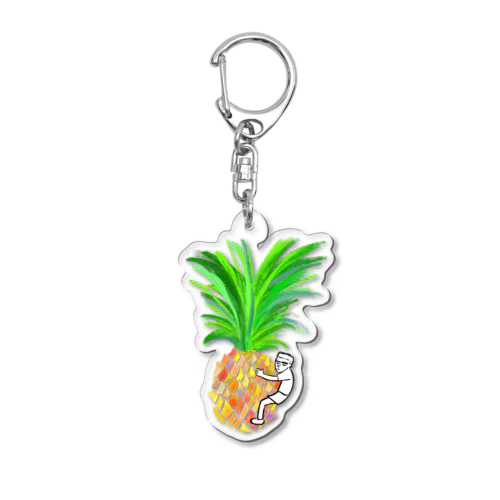 パイナップル Acrylic Key Chain