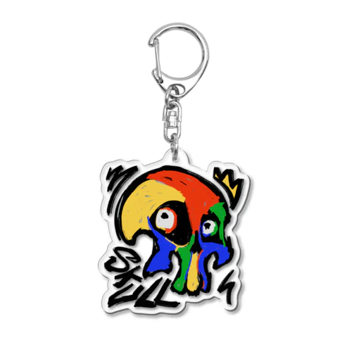 Colors Acrylic Key Chain