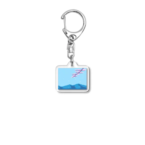 桜　 Acrylic Key Chain