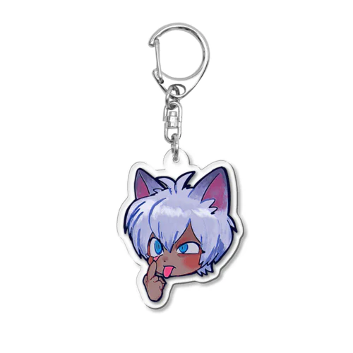 猫耳少女 Acrylic Key Chain