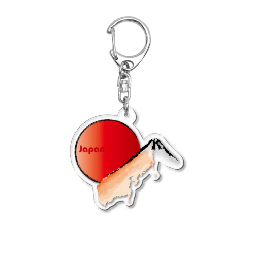 JAPAN　和柄 Acrylic Key Chain